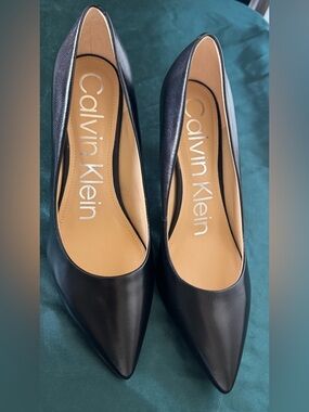 Calvin Klein Gayle Classic Black Pointed Toe Pump Heels - SOLD OUT, US 7.5M